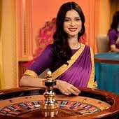 Antarmuka Lobby Game Ice Fishing yang menampilkan kategori Live Casino dengan dealer sungguhan aktif